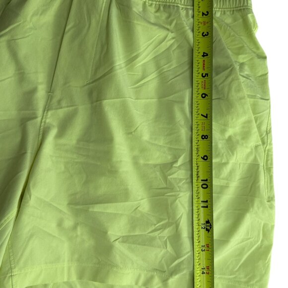 Lululemon Neon Fluorescent Highlighter Yellow Green Men's Large.  Athletic Runni - Picture 10 of 12